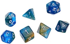 Dice4friends DIC37383 Jeu de dés Racing : Lake Teal (7) Cube