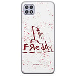 ERT GROUP mobile phone case for Samsung A22 5G original and officially Licensed Horror pattern Nightmare on Elm Street 009 optimally adapted to the shape of the mobile phone, case made of TPU