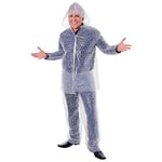 Bristol Novelty Costume en papier bulle, Unisex Adult, AC570, Multi-colour, M Halloween