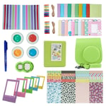 10 dans 1 Caméra Accessories Bundle Set pour Fujifilm Instax Mini 8 8+ 9 Appareil Photo - Housse/Alb