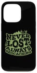 Coque pour iPhone 13 Pro Jamais perdu toujours geocaching