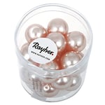 Rayher 14404271 Renaissance Lot de 21 Perles de Cire en Verre 12 mm