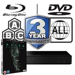 Panasonic Blu-ray Player DP-UB159 All Zone MultiRegion 4K & Alien Covenant UHD