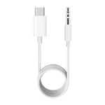 USB-C till 3,5 mm Audio Aux Adapter kabel