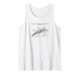 F-15 Eagle Jet Fighter Plane Subsystems Infographic Diagram Tank Top