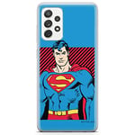 ERT GROUP mobile phone case for Samsung A72 5G original and officially Licensed DC pattern Superman 029 optimally adapted to the shape of the mobile phone, case made of TPU