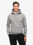 Superdry Essential Logo Hoodie, Dark Grey