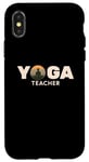 iPhone X/XS yoga teacher sunset for men or women on a yoga retreat Case