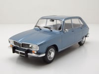 Renault 16 1965 Bleu Clair Métallique Maquette de Voiture 1:24 Whitebox