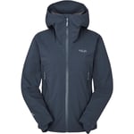 Rab Downpour Light Jacket Wmns Tempest Blue