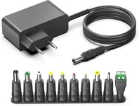 Bloc D'Alimentation Chargeur 24V Ac Adaptateur Pour Logitech, Radio, Bandes Led, Radio, Caméra De Vidéosurveillance, Lecteur Dvd, Routeur, Moniteur Tft Lcd, Écran Lcd, Jouets, Câble De Charge Eu