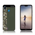 Huawei NXE P20 Lite maastokuvioinen suojakuori - Vihreä