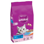 WHISKAS Croquettes au thon pour chat adulte 3,8kg