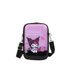 Sanrio Kuromi Messenger Bag för kvinnor Anime Hardshell Bag 1 1