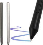 [2 Pièces Pointé En Alliage De Titane Compatible Avec Wacom One By Wacom/Intuos Series Pen, Nib Tips Accessoires De Remplacement Pour Wacom Ctl-672,Ctl-671,Ctl-471, Ctl-472 Stylus