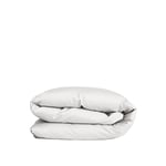 Ogland - Edge Double Duvet Cover Ogland White 200x220 - Dynetrekk - Emma Hedberg - Hvit