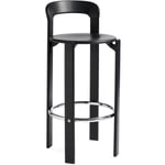 Rey Bar Stool, Deep Black