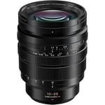 Panasonic LEICA 10-25mm F1.7 | Objectif Zoom Ultra Grand Angle H-X1025E (Grande ouverture F1.7 constante, Tropicalisé, equiv. 35mm : 20-50mm) Noir – Compatible monture Micro 4/3 Panasonic & Olympus