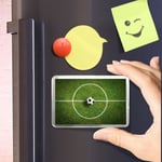 Football Pitch Classic Fridge Magnet - Soccer Ball Sports Kids Cool Gift #8681