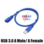 5.0m U3-U06 Câble USB Micro B vers Type A recharge rapide et transfert données, cordon chargeur disque dur Samsung 3.0 Nipseyteko