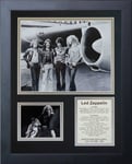 Legends Never Die Led Zeppelin Plane Framed Photo Collage, 11x14-Inch