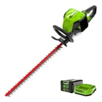 Greenworks Pro 80V Hedge Trimmer 660mm Brushless 2.0Ah Kit in Gardening > Outdoor Power Equipment > Hedge Trimmers