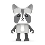 MOB – MOBILITY ON BOARD - Enceinte Bluetooth Dancing Animals - Enceinte Dansante Puissance 3W - Connexion sans Fil - Kit Mains Libres (Raton Laveur)