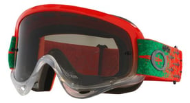 Masque oakley o frame mx x troy lee designs carrack orange  verres dark grey  ref  oo7029 77