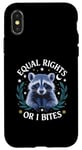 Coque pour iPhone X/XS Anti Patriarchy Equal Rights Or I Bites Feminist