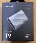 NEW SAMSUNG T9 1TB PORTABLE SSD EXTERNAL HARD DRIVE USB 3 WINDOWS MAC OS ANDROID