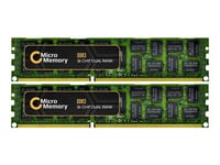 Coreparts - Ddr3 - Sats - 8 Gb: 2 X 4 Gb - Dimm 240-Pin - 1333 Mhz / Pc3-10600 - Registrerad - Ecc