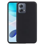 Motorola Moto G73 5G - Silicon Matt TPU Mjuk Skal - Svart Svart