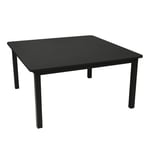 Fermob - Craft Table 143 cm Liquorice 42 - Matbord utomhus - Svart - Metall