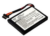 subtel® Batterie VF3A 1100mAh pour Tomtom 4EL0.001.01 Live 125 Western Europe XL 340M Live XL 340TM GPS système Navigation, Accu de Rechange Remplacement