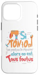 Coque pour iPhone 16 Pro Max SI TONTON NE PEUT PAS LE RÉPARER - Anniversaire Oncle