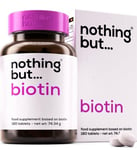 Nothing But Biotin Tablets for Hair Growth 10000 mcg Biotin Hair Growth 180 Tabs