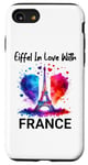 Coque pour iPhone SE (2020) / 7 / 8 Paris Tour Eiffel Le signe de l'amour France Maison parisienne