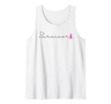 Survivor Breast Cancer Fighter Breast Cancer Awareness Cute Tank Top