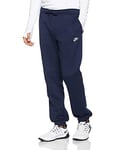 Nike Sportswear Club Pant CF BB Pantalon Homme, Obsidien/Blanc, FR : XS (Taille Fabricant : XS)