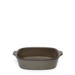 Rootz Comorta Oven Tray Set - Bakningsbrickor - Köksredskap - Crackle Glaze - Ceramic, 4 Piece Set - Liten, Green, Grey