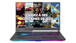 ASUS ROG Strix G17 G713PI-HX120W 17.3 Pouces FHD 144Hz PC Portable (AMD Ryzen™ 9 7940HX Mobile Processeur, RTX 4070 TGP 140W, 32GB DDR5 RAM, 1TO PCIe 4.0 NVMe SSD, Windows 11 Home) – Clavier AZERTY.