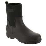 UGG Femme W Droplet Mid Bottes Classiques, Noir, 38 EU