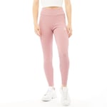 Puma Classics Leggings Womens Extra Small Pink High Rise Ribbed Casual Gym