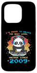 Coque pour iPhone 15 Pro Né en 2009 Birthday Panda Gaming Unlock The Next Level