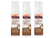 3x Palmers Coconut Hydrate Foaming Facial Cleanser With Vitamin E 150ml