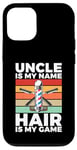 iPhone 12/12 Pro Uncle is my Name Hair is my Game Barber Case