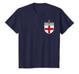 Youth Boys or Girls England Shirt. Kids England Flag Football T-Shirt