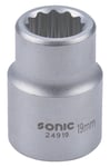 Hylsa 3/4" 12-Kant 25mm Sonic