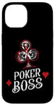 iPhone 14 Poker Cards Vintage Poker Boss Case