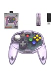 Retro-Bit Tribute64 2.4GHz Wireless Controller - Atomic Purple - Controller - Nintendo 64